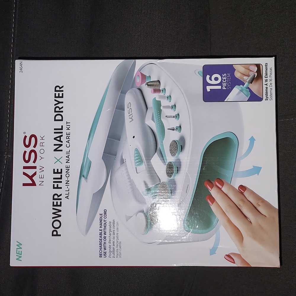 Kiss power file and nail dryer